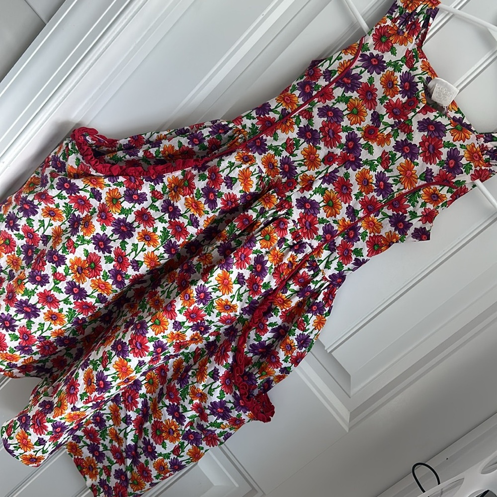 Vintage petals San Francisco dresss.